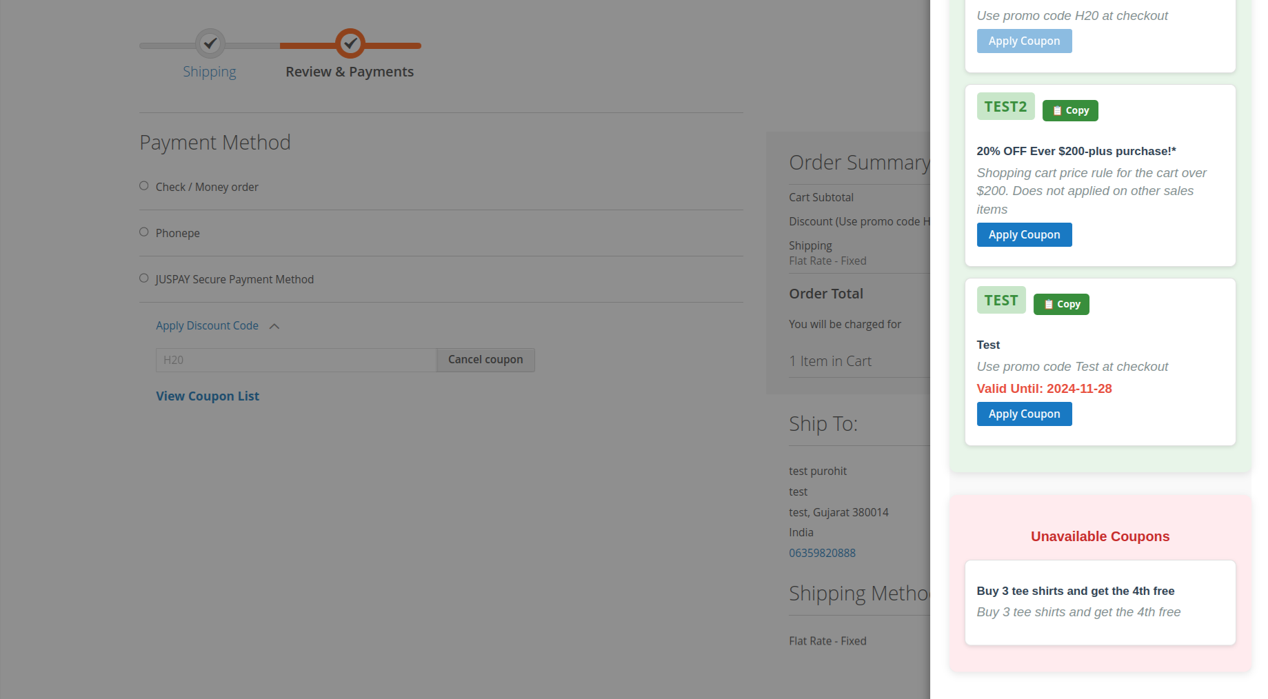 Extension Screenshot