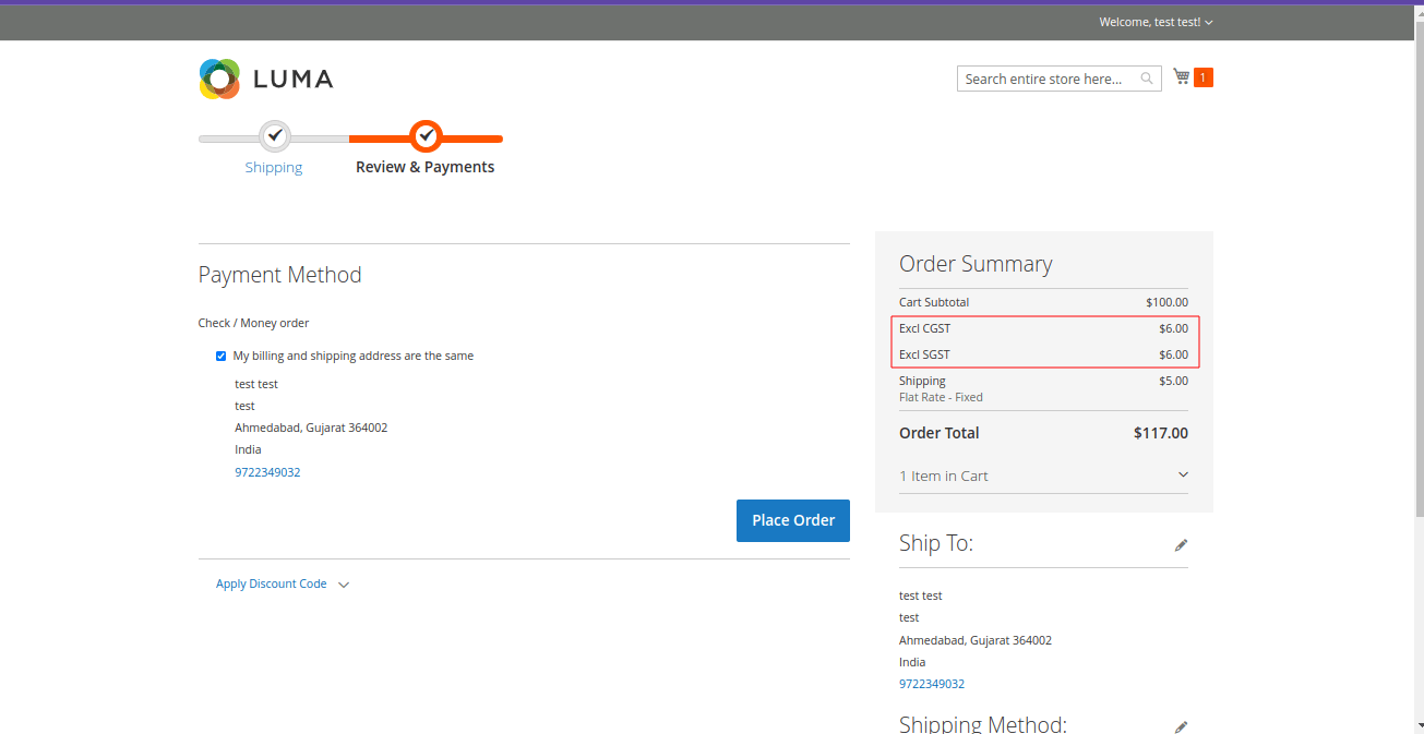 Extension Screenshot