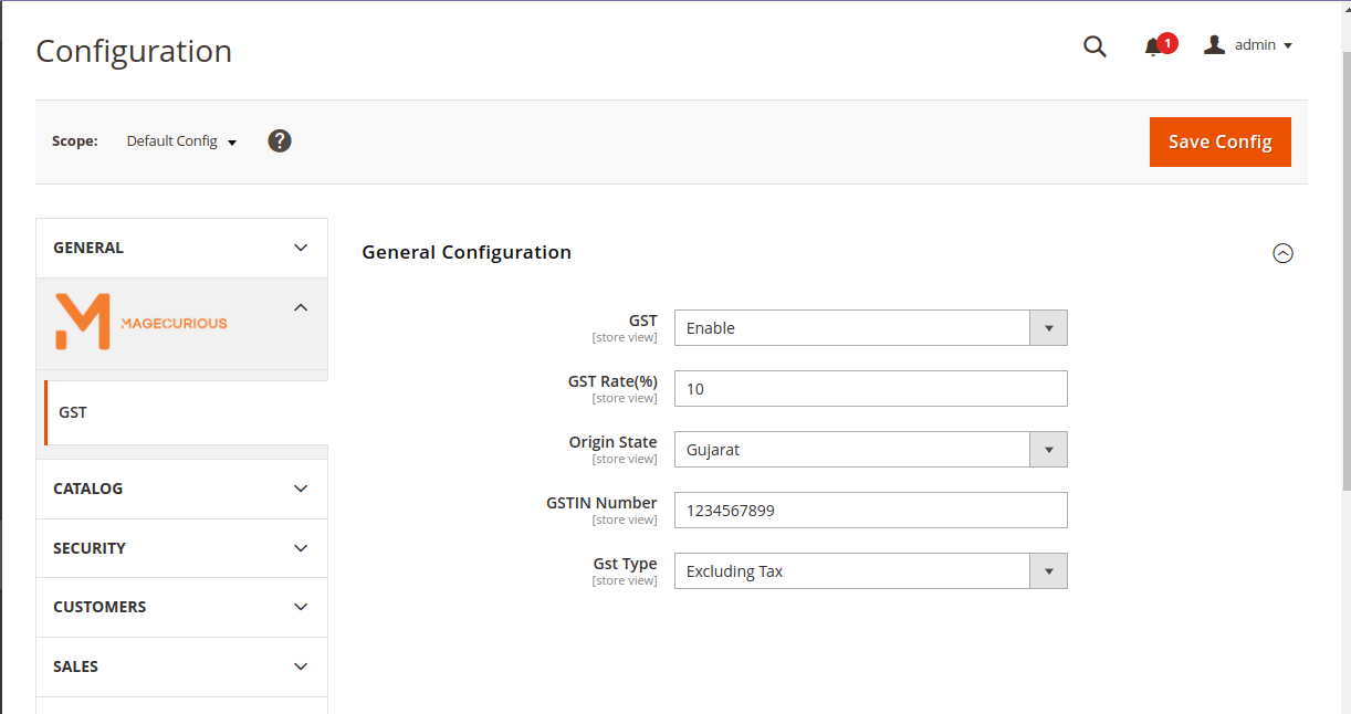 Extension Screenshot