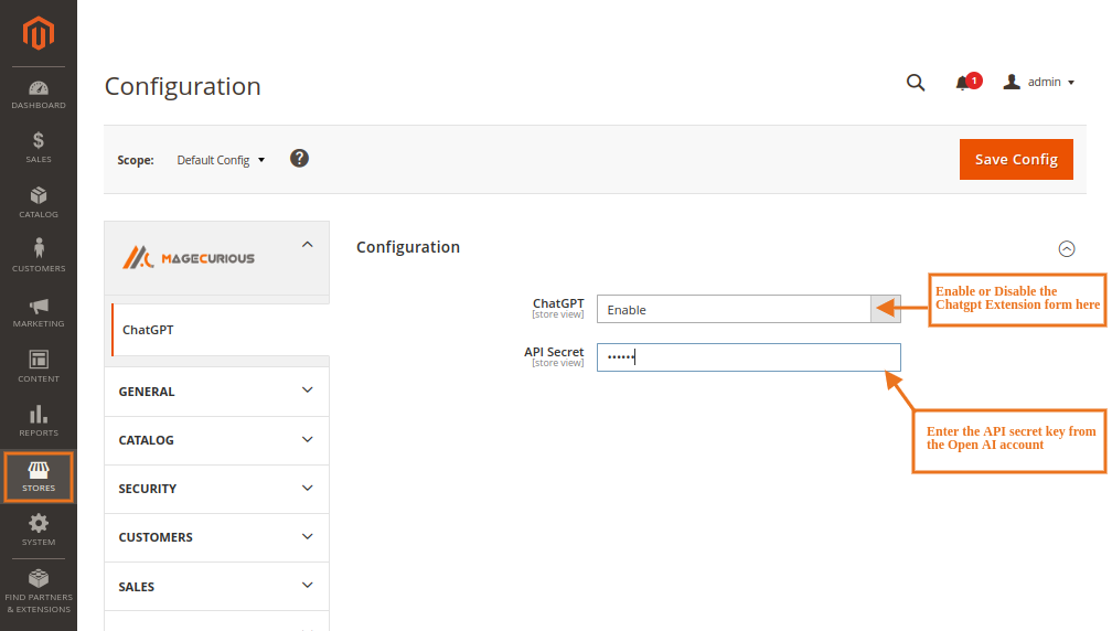 Extension Screenshot