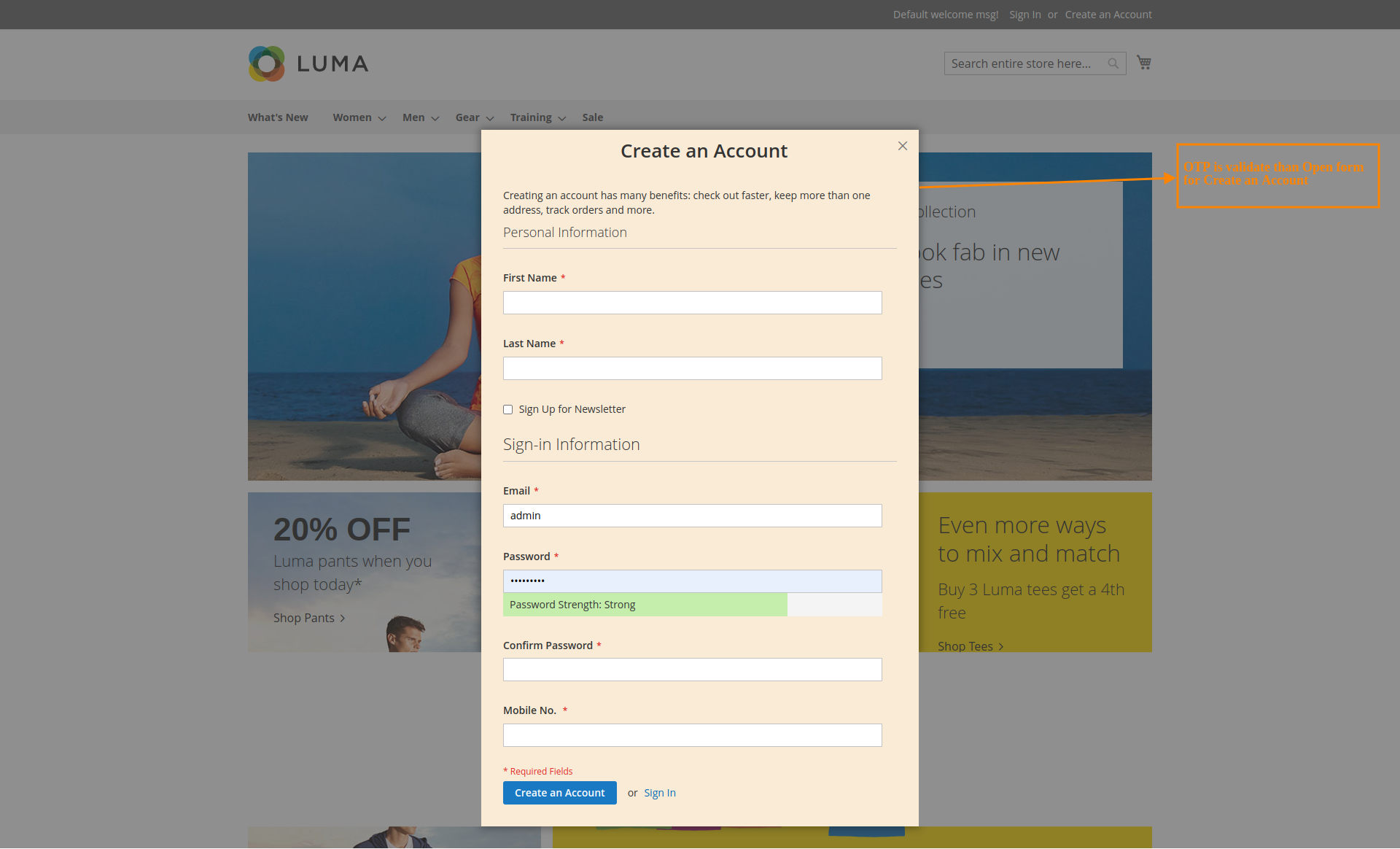 Extension Screenshot
