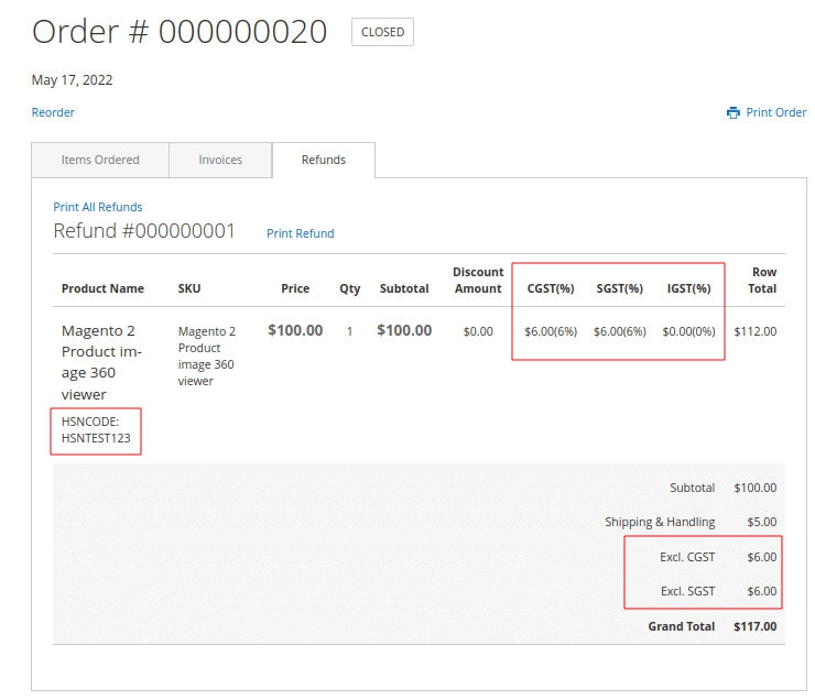 Extension Screenshot