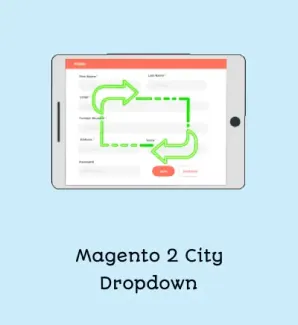 Magento 2 City Dropdown