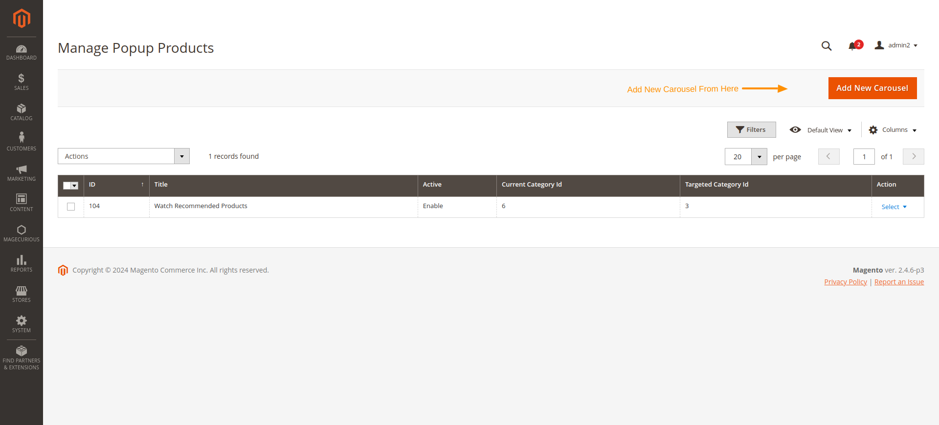 Extension Screenshot