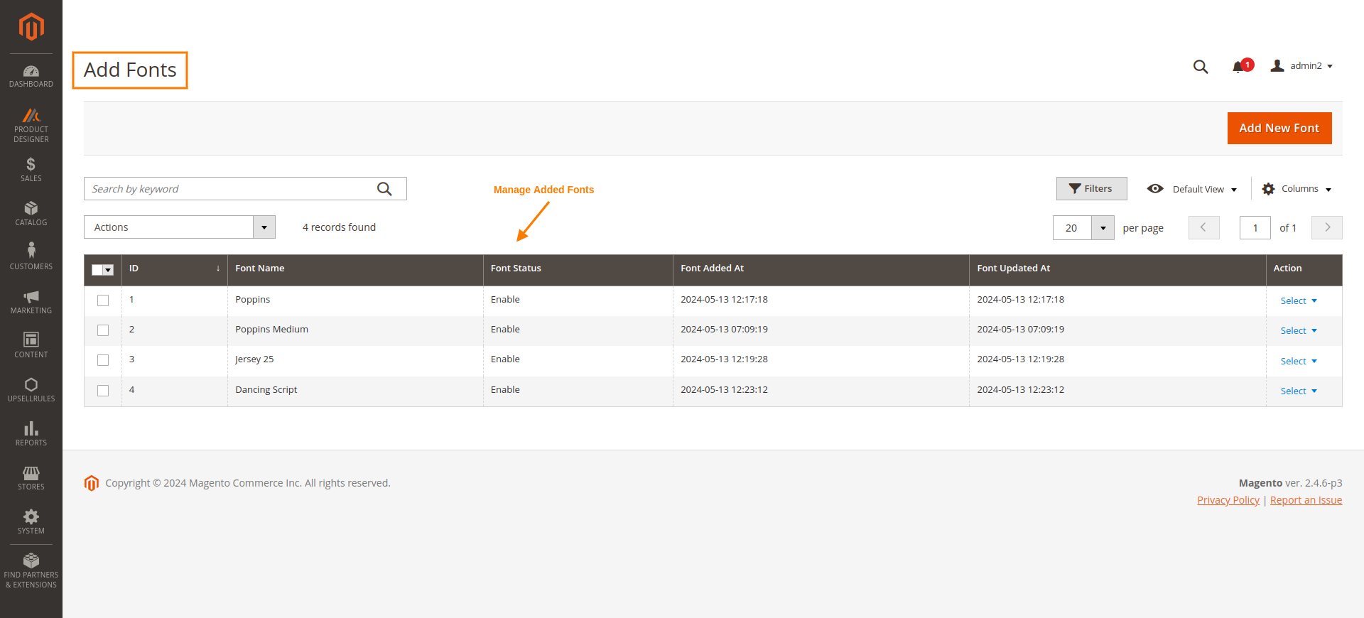 Extension Screenshot