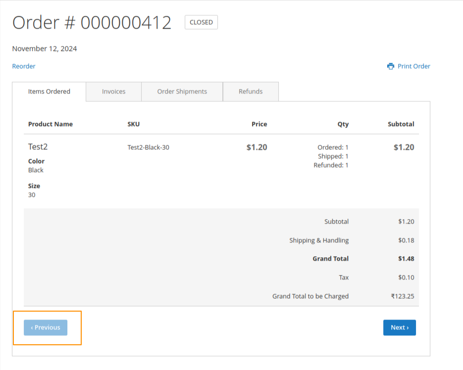 Extension Screenshot