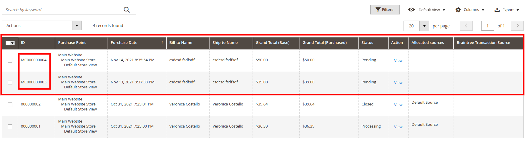 Extension Screenshot