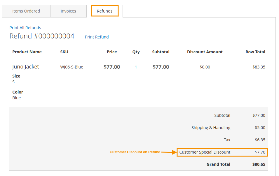 Extension Screenshot