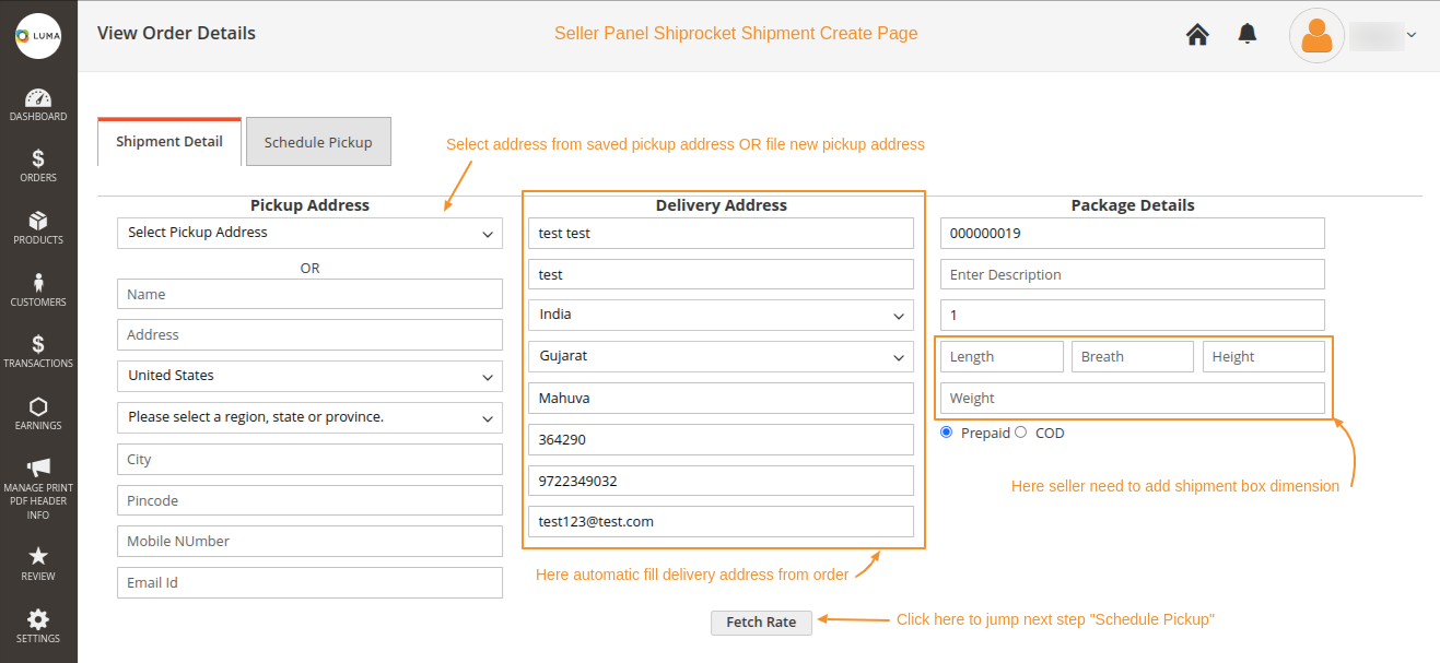 Extension Screenshot