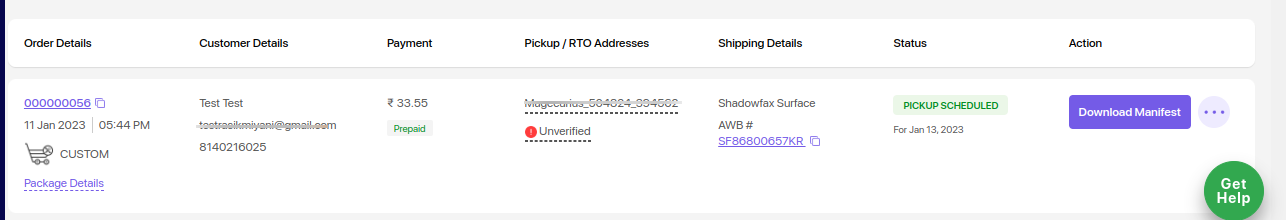 Extension Screenshot