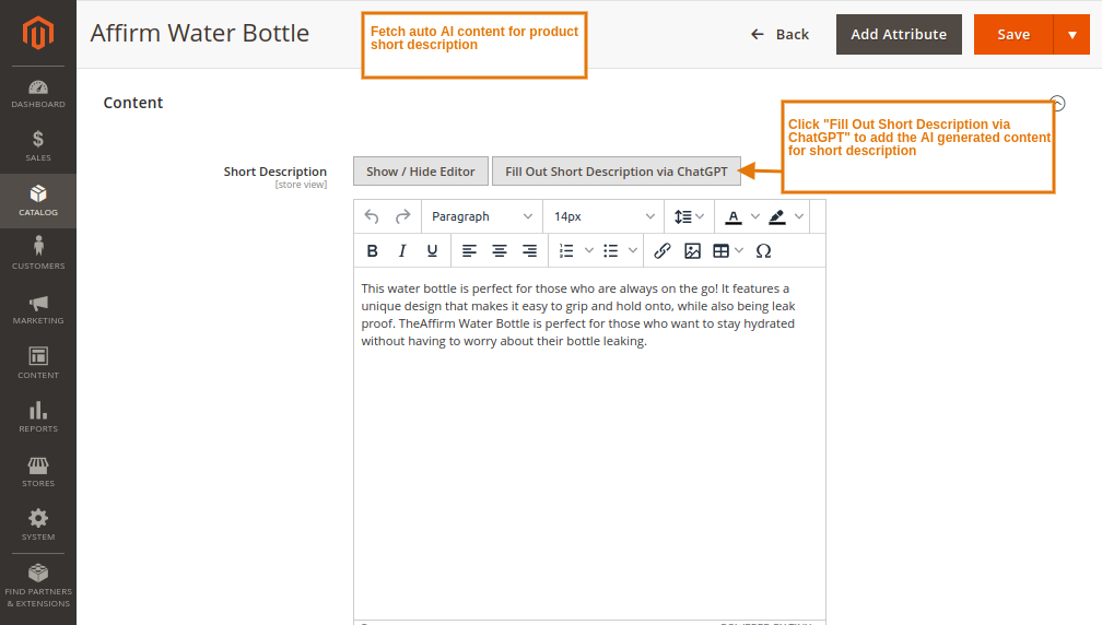 Extension Screenshot