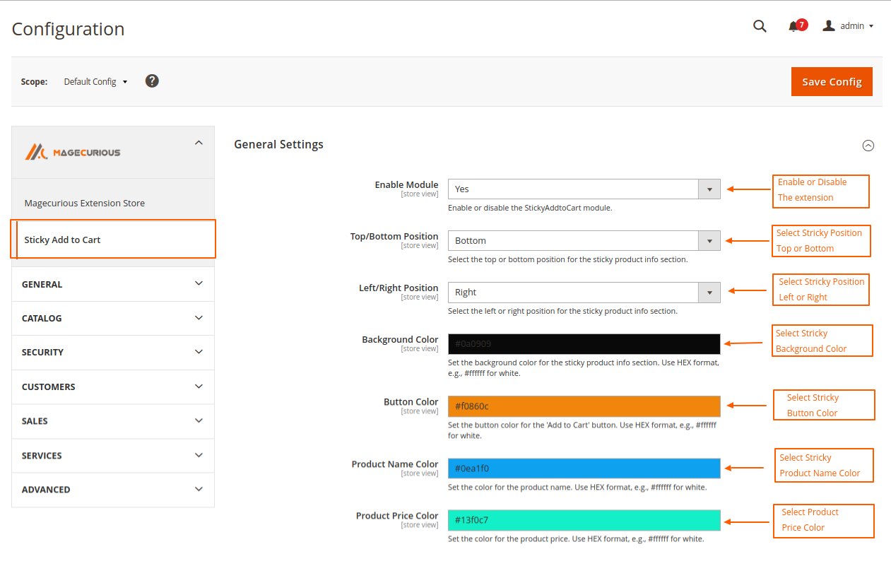 Extension Screenshot