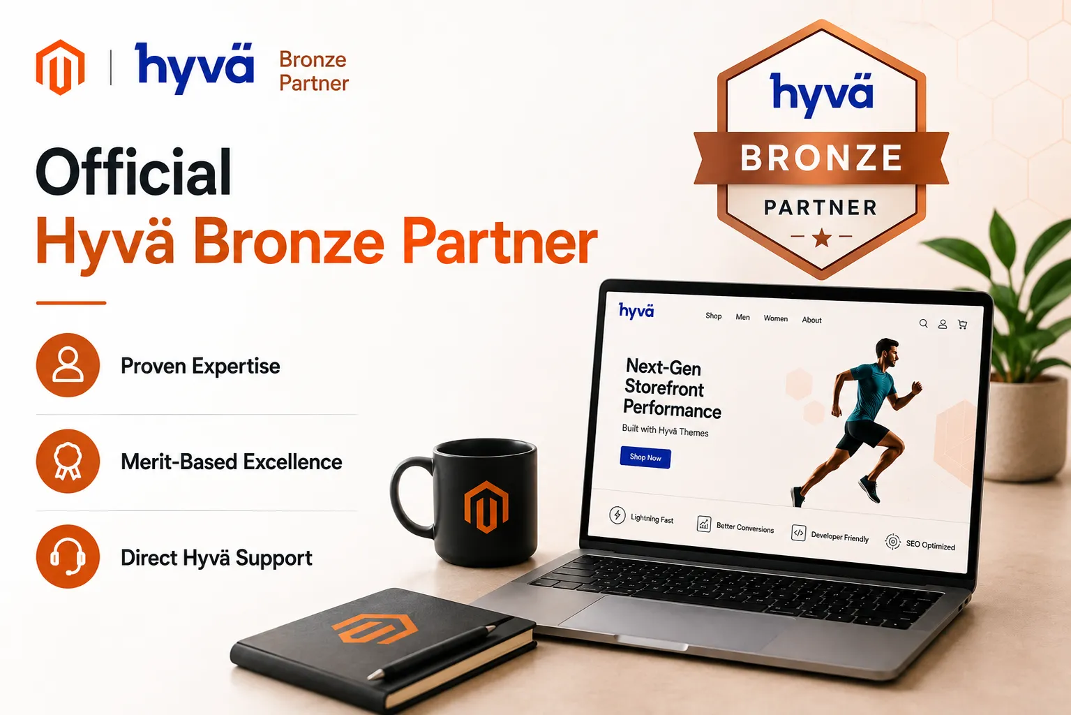 Official Hyvä Bronze Partner